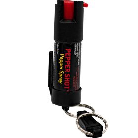 Pepper Shot Pepper Spray 0.5 oz with Quick Key Release